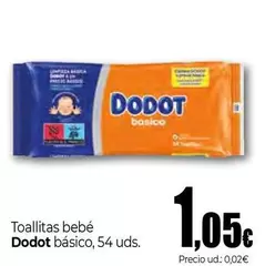 Dodot - Toallitas Bebé Basico