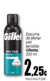 Gillette - Espuma De Afeitar Piel Sensible