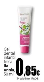 Ifa Unnia - Gel Dental Infantil Fresa