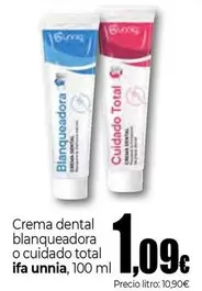 Ifa Unnia - Crema Dental Blanqueadora O Cuidado Total