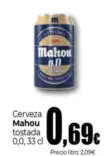 Mahou - Cerveza Tostada