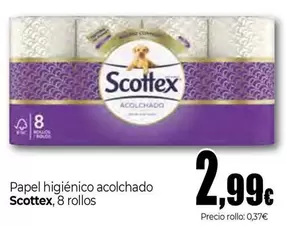 Scottex - Papel Higiénico Acolchado