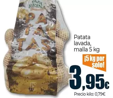 Patata Lavada