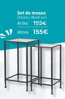 Set De Mesas