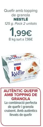 Nestlé - Kéfir Con Topping De Granola 