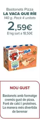 La Vaca Que Ríe - Palitos Pizza  