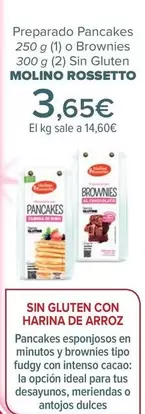 Molino Rossetto - Preparado Pancakes O Brownies Sin Gluten
