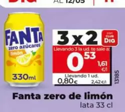 fanta - Zero De Limon