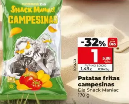 Snack - Patatas Fritas Campesinas