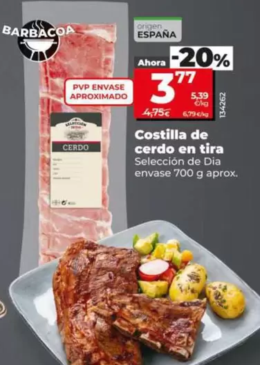 Dia - Costilla De Cerdo En Tira