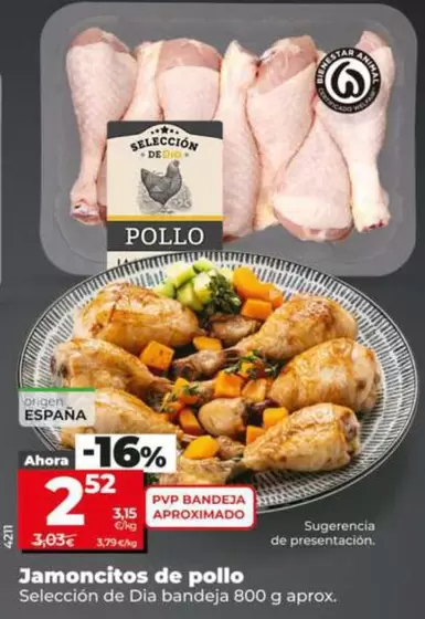 seleccion - Jamoncitos De Pollo