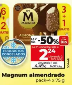 Magnum -  almendrado