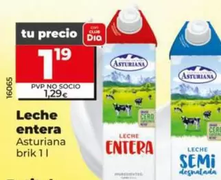 La Asturiana - Leche Entera