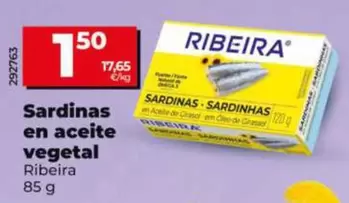 ribeira - Sardinas En Aceite Vegetal