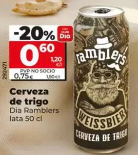 Dia - Ramblers Cerveza De Trigo