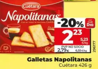 Cuétara - Galletas Napolitanas