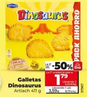 Artiach - Galletas Dinosaurus