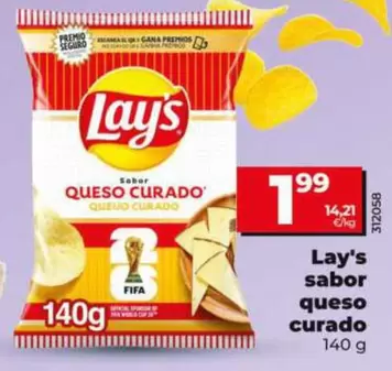 Lay's - Sabor Queso Curado