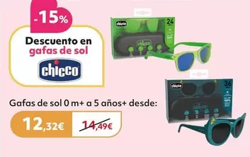 Chicco - Gafas De Sol 0 M+ A 5 Años+