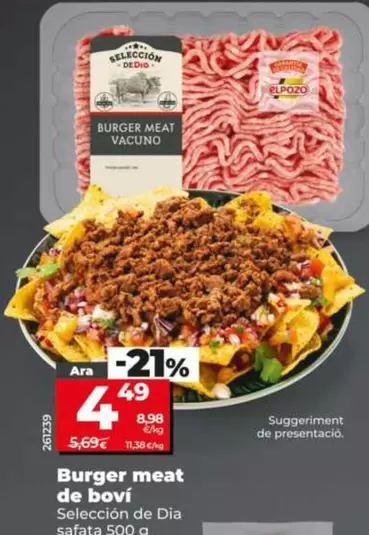 seleccion - Burger Meat De Boví