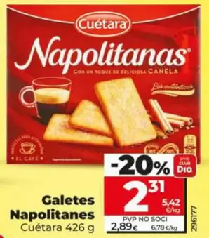 Cuétara - Galetes Napolitanes