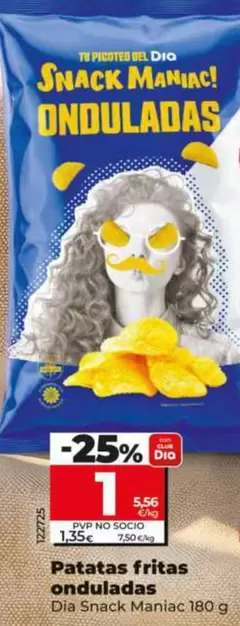 Snack - Patatas Fritas Onduladas