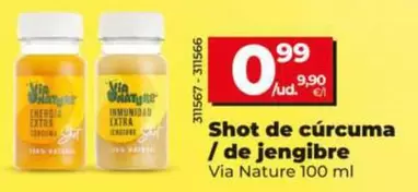 Nature - Shot De Curcuma/ De Jengibre