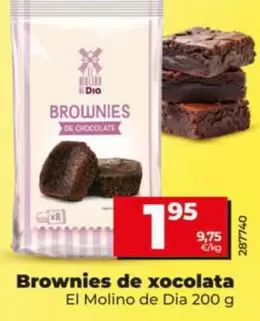 Dia - Brownies de xocolata