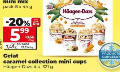 Häagen-Dazs - Gelat Caramel Collection Mini Cups