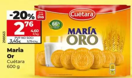 Cuétara - Maria Or