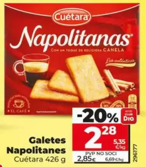 Cuétara - Galetes Napolitanes