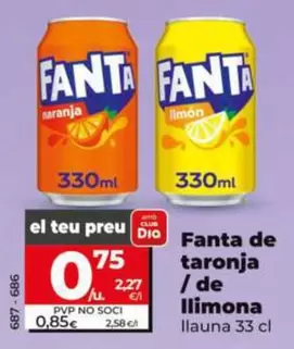 fanta - De Taronja / De Llimona