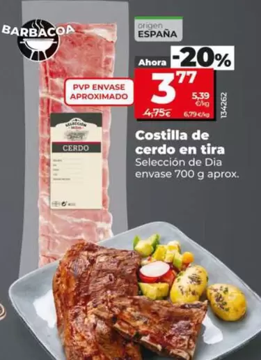 Dia - Costilla De Cerdo En Tira