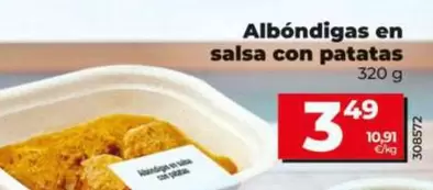 Albondigas En Salsa Con Patatas