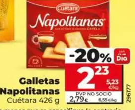 Cuétara - Galletas Napolitanas
