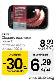Eroski - Patas De Pulpo Cocido