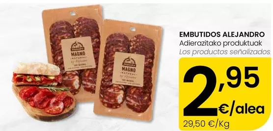 Embutidos Alejandro - Los Productos Senalizados