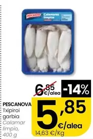Pescanova - Calamar Limpio