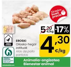 Eroski - Alas De Pollo Partidas