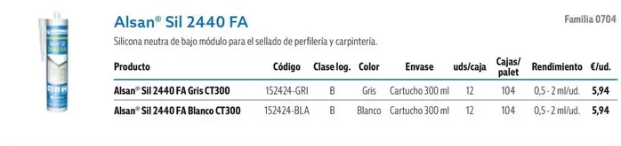 Alsan® Sil 2440 FA