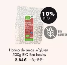 Eco - Harina De Arroz S/ Gluten