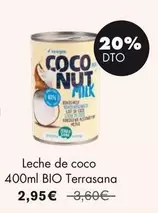 Terrasana - Leche De Coco Bio