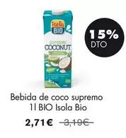 Isola Bio - Bebida De Coco Supremo
