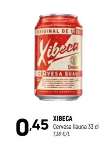 Xibeca - Cervesa Llauna