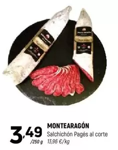 Salchichon Pages Al Corte
