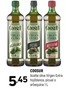 Coosur - Aceite Oliva Virgen Extra Hojiblanca