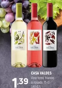 Blanco - Vino Tinto,  O Rosado