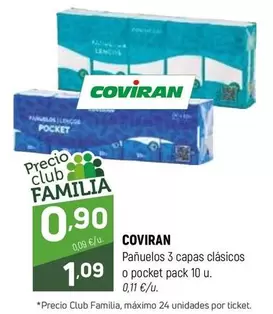 coviran - Panuelos 3 Capas Clasicos O Pocket