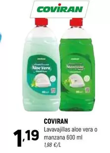 coviran - Lavavajillas Aloe Vera O Manzana