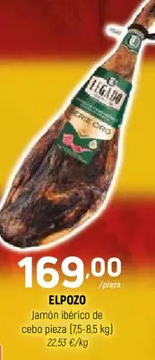 elpozo - Jamon Iberico De Cebo Pieza
